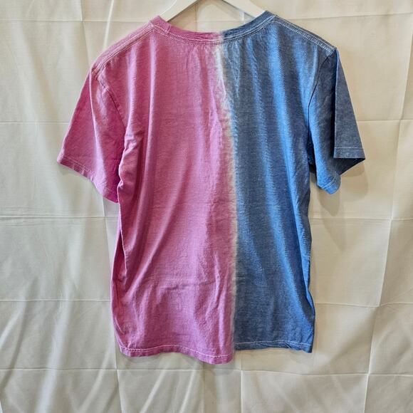 Jaro Forest Parks Tie Dye Blue Pink Short Sleeve Tee Size Medium - Picture 4 of 6
